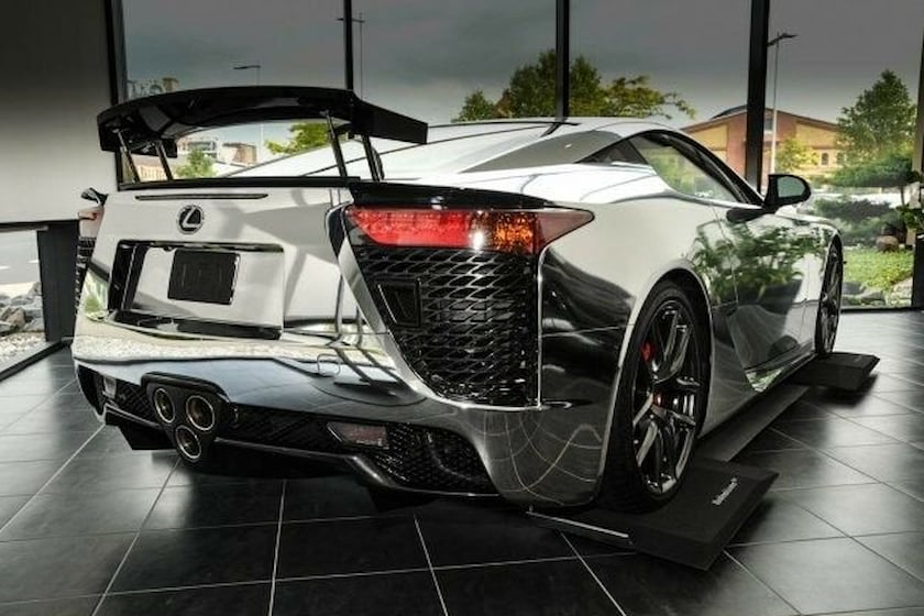 $1 Million Chrome Lexus LFA Cant Find A Buyer After Two Years On The Market