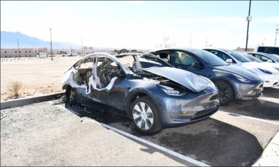 Tesla Vandal Who Used Homemade Flammable Devices Arrested