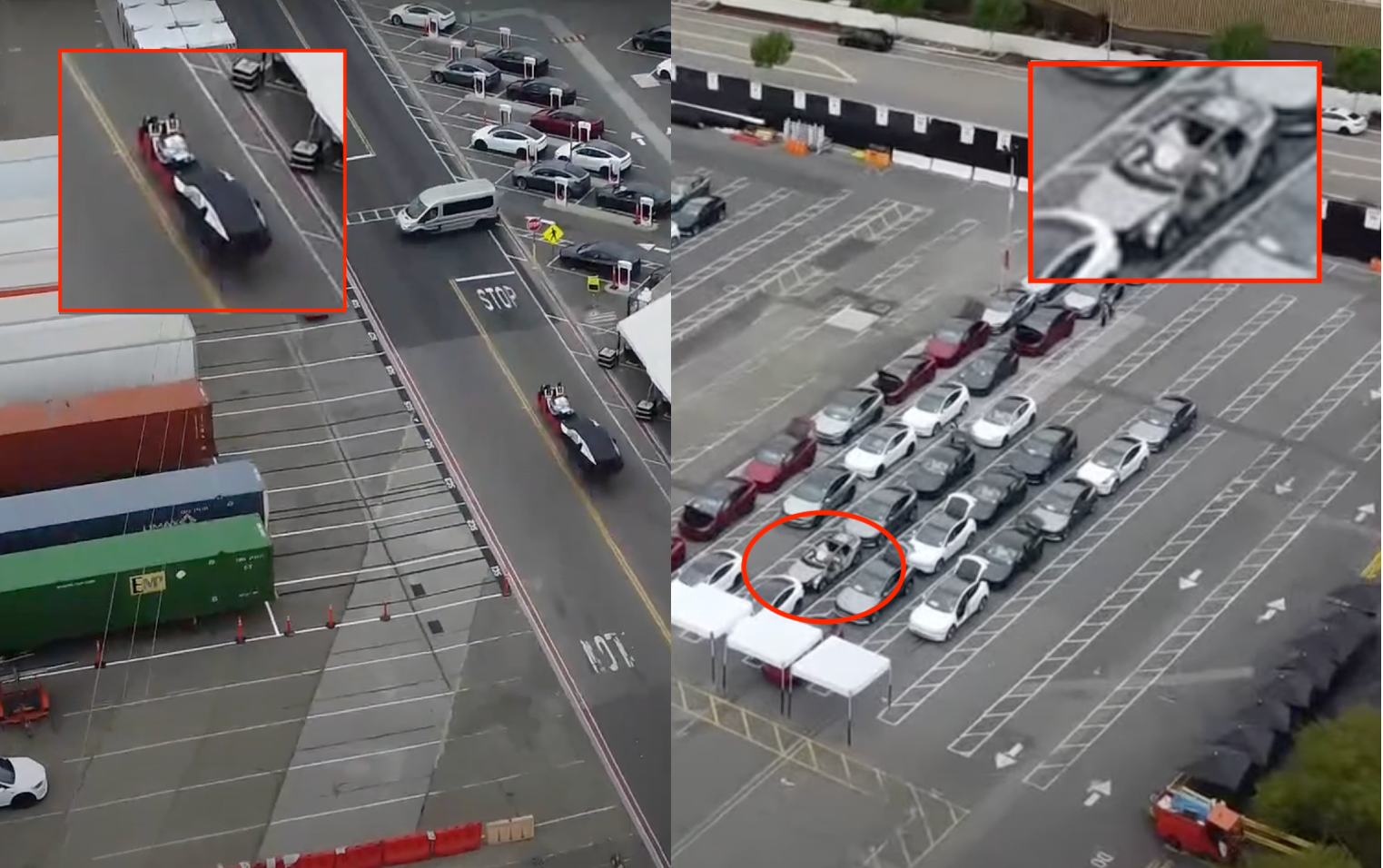 Possible First Glimpse of Tesla Model 2 Affordable Car in Fremont Factory