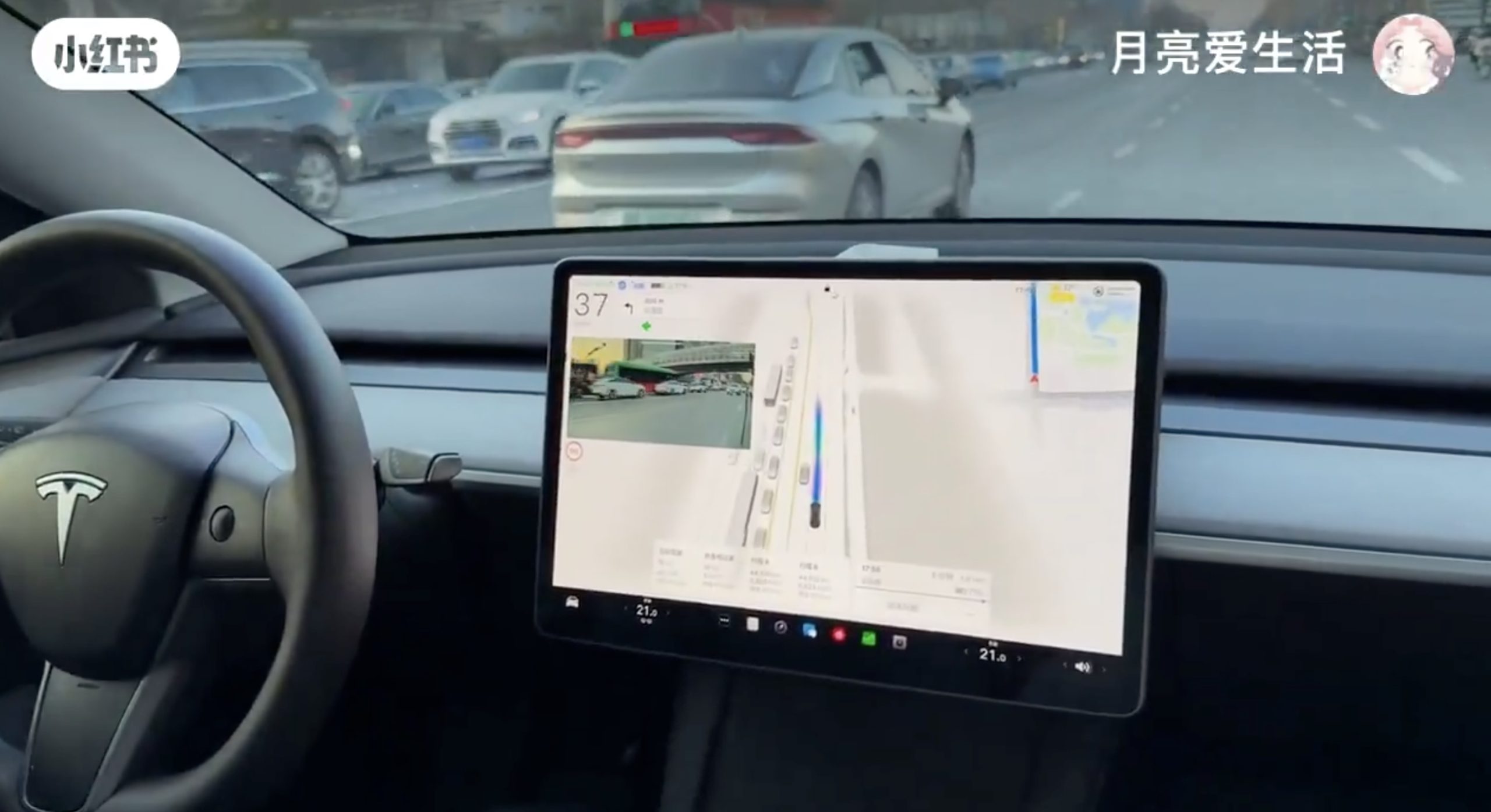 Tesla Flexes its Self Driving Muscles Through Li Auto