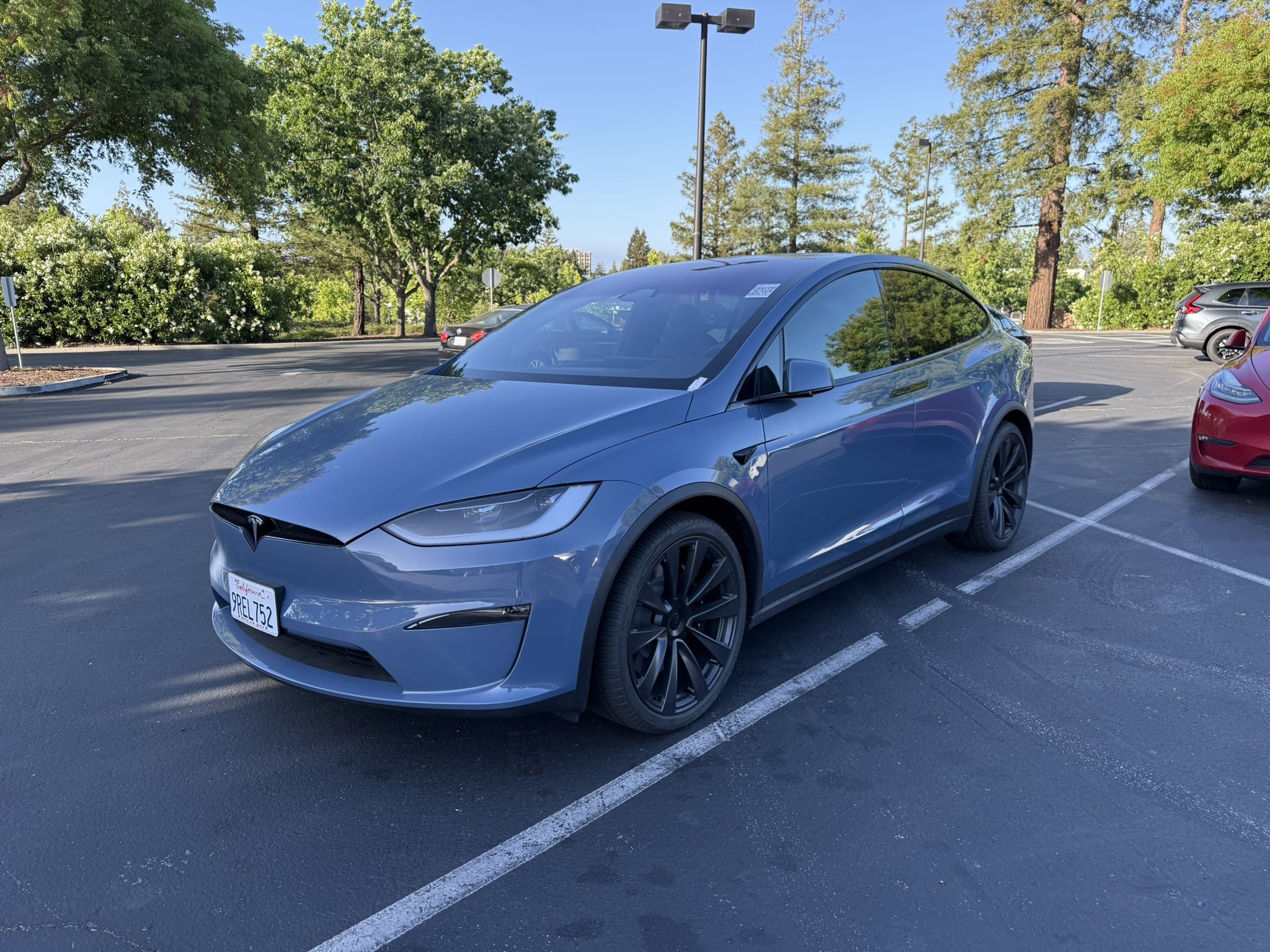 Tesla Teases New Color While Testing Refreshed Model X