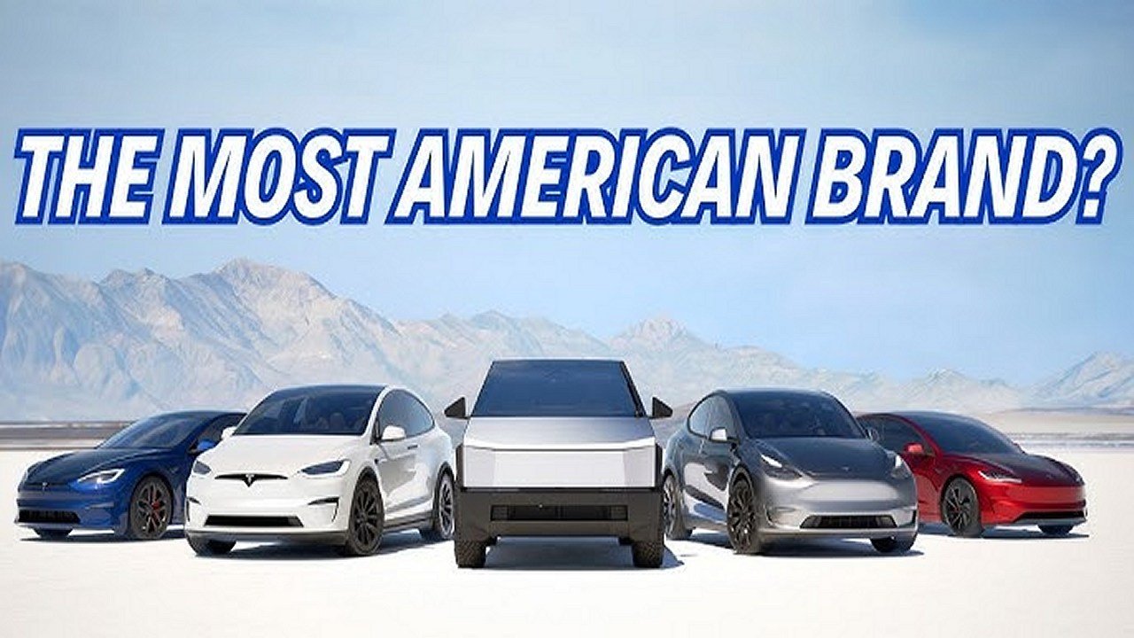 Tesla Dominates Made in America Index With Clean Sweep