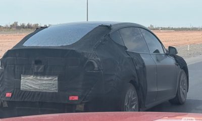 Tesla Model Y L Spotted Testing in China