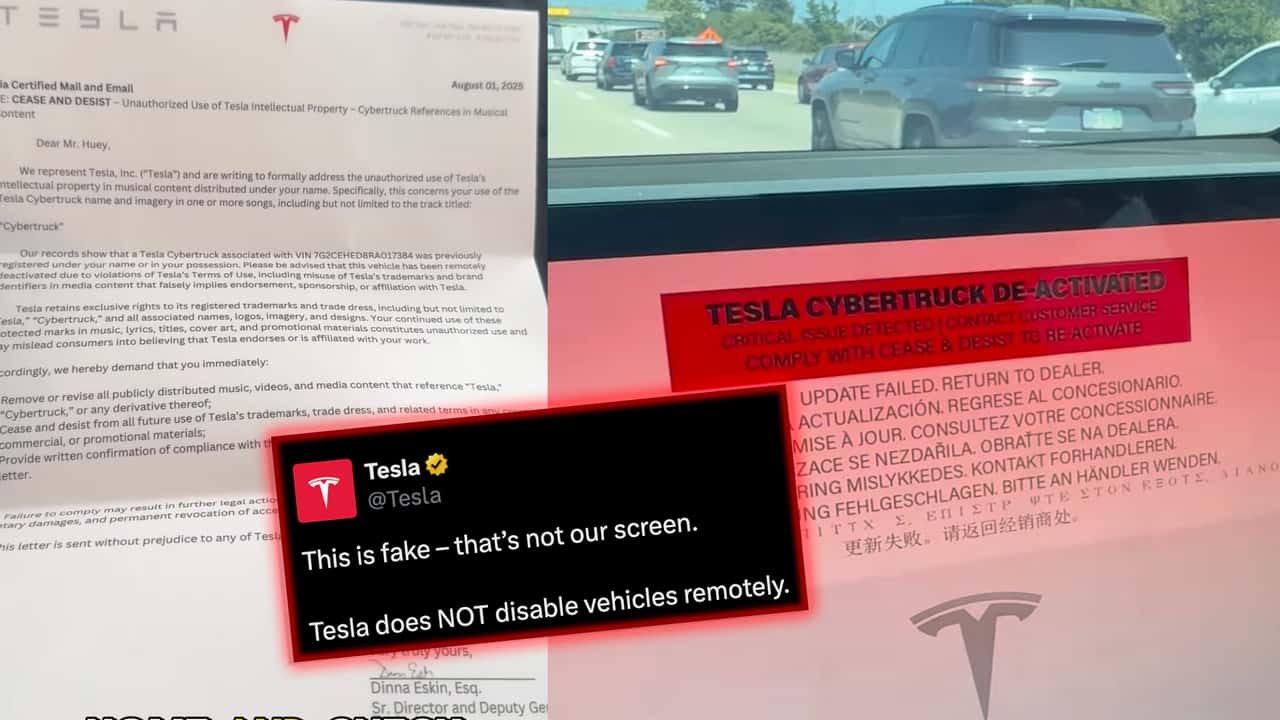 Tesla Did Not Brick a Cybertruck to Leave its Driver Stranded
