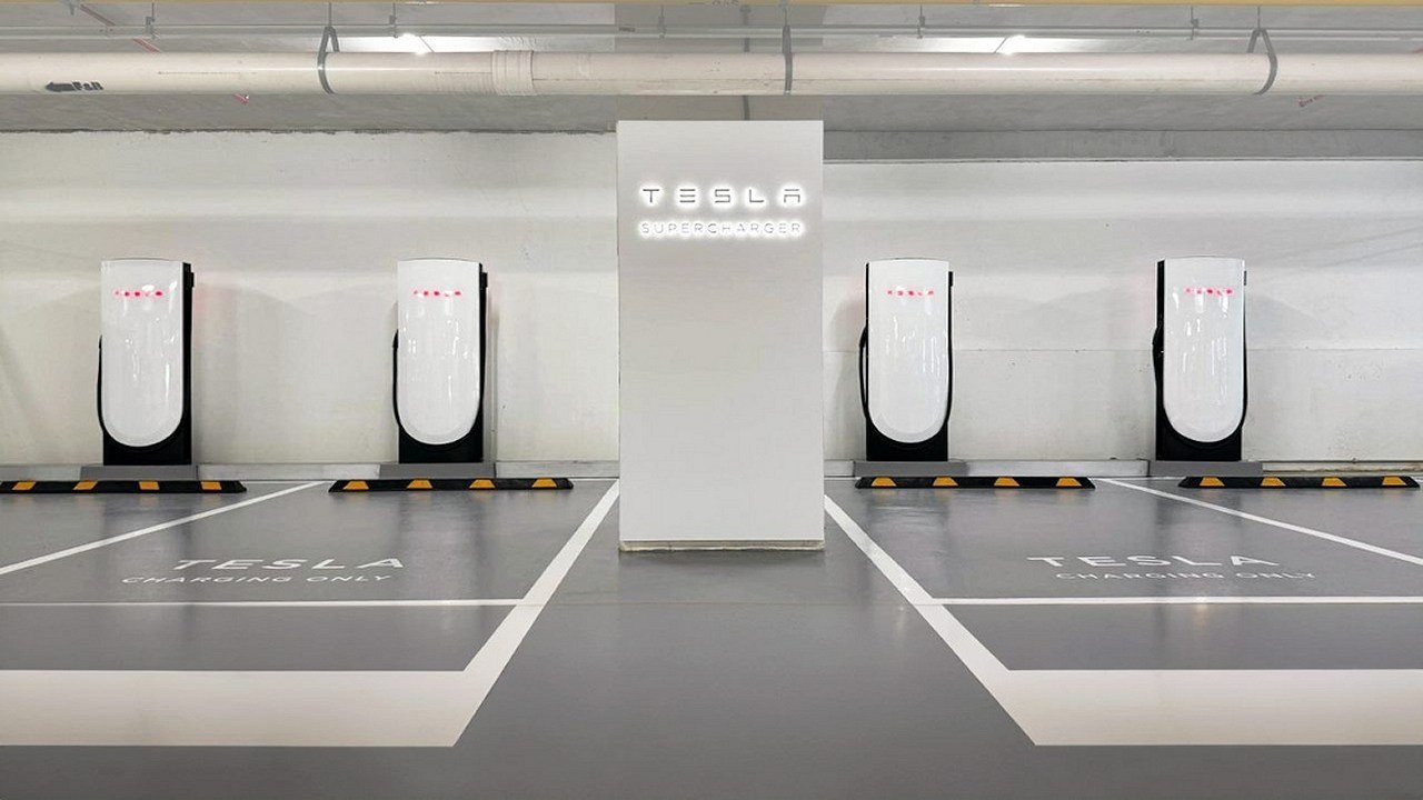 Tesla Charging Networks Are Flooring It
