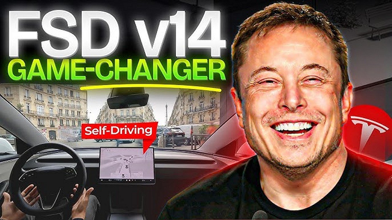Elon Musk Says FSD V14 Feels sentient
