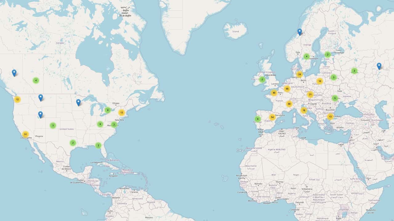 Thousands Of Tesla EVs Can Be Located In Real Time