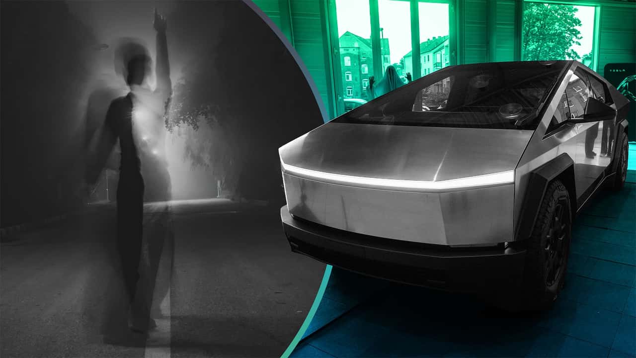 Did This Tesla Driver Catch a Ghost On His Dashcam?