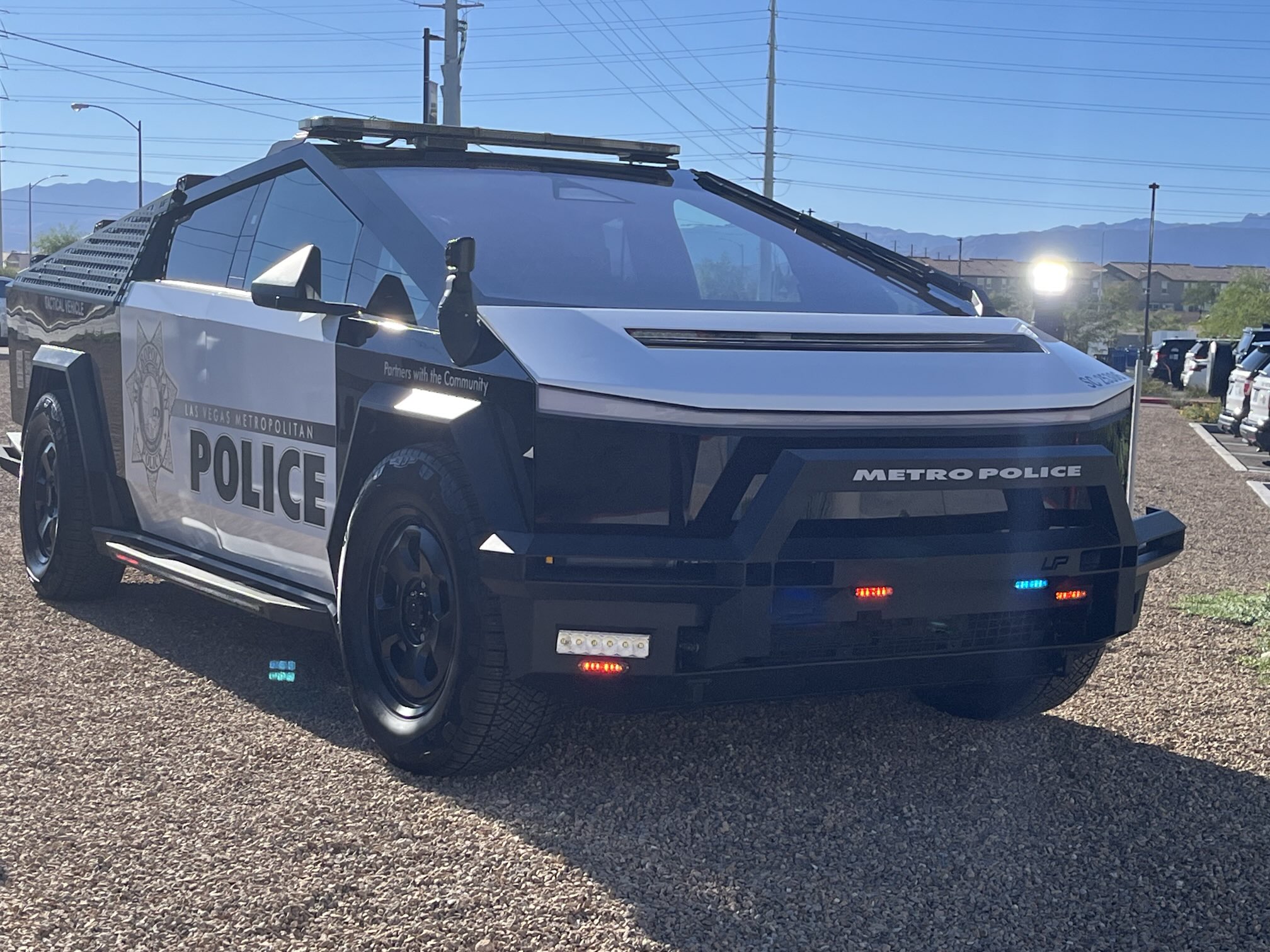 Tesla Cybertrucks Save Las Vegas Police Thousands