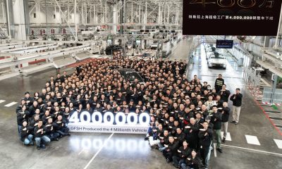 Tesla Announces Major Milestone at Gigafactory Shanghai