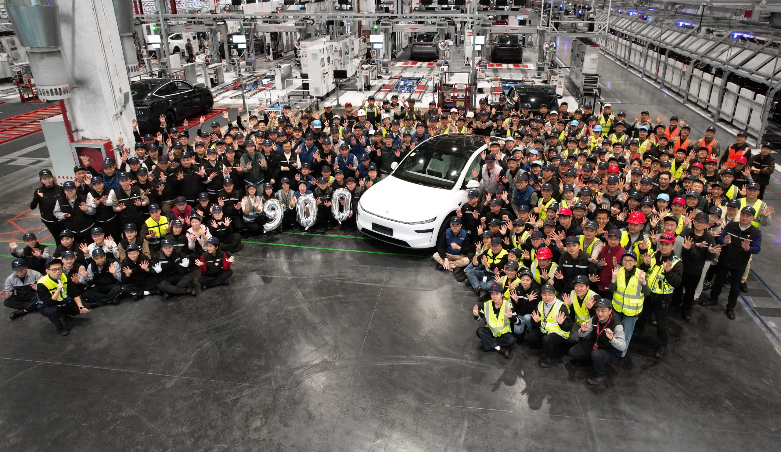Tesla Celebrates Nine Million Vehicles Produced Globally
