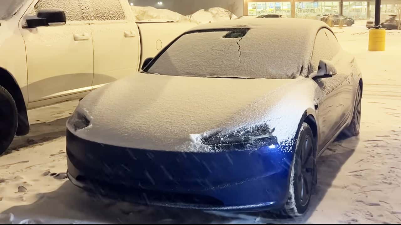How Long Can a Tesla Model 3 Keep You Warm in the Deep Freeze