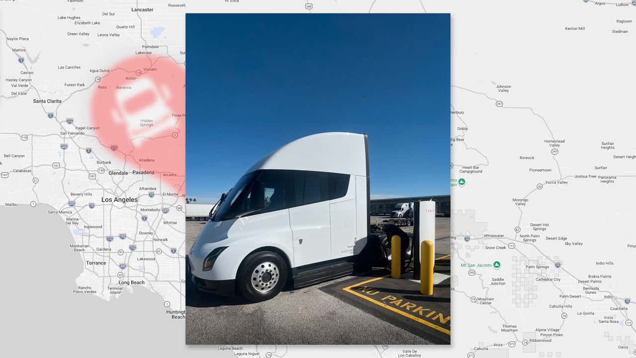 Tesla Opened its First Semi Truck Megacharger
