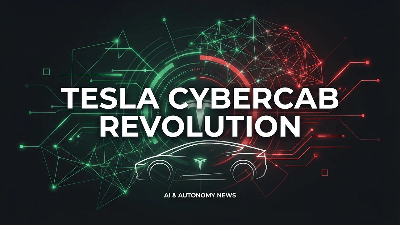 Tesla Cybercab Ramps Robotaxi Public Street Testing