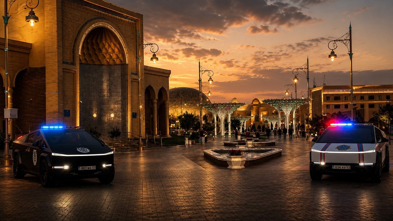 Tesla Cybertruck Chosen By Kazakhstan Security Force