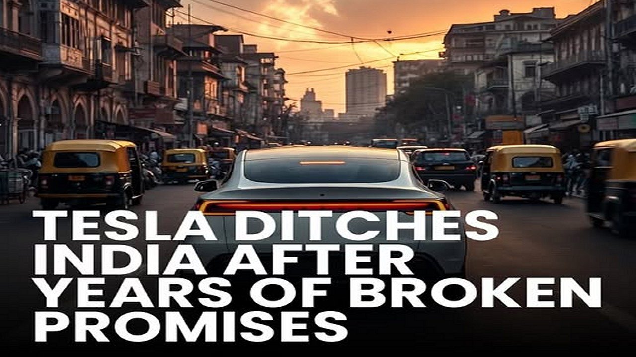 Tesla Ditches India After Years of Broken Promises