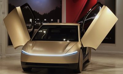The Secret Behind Tesla Cybercab Gold Goes Well Beyond Just the Color