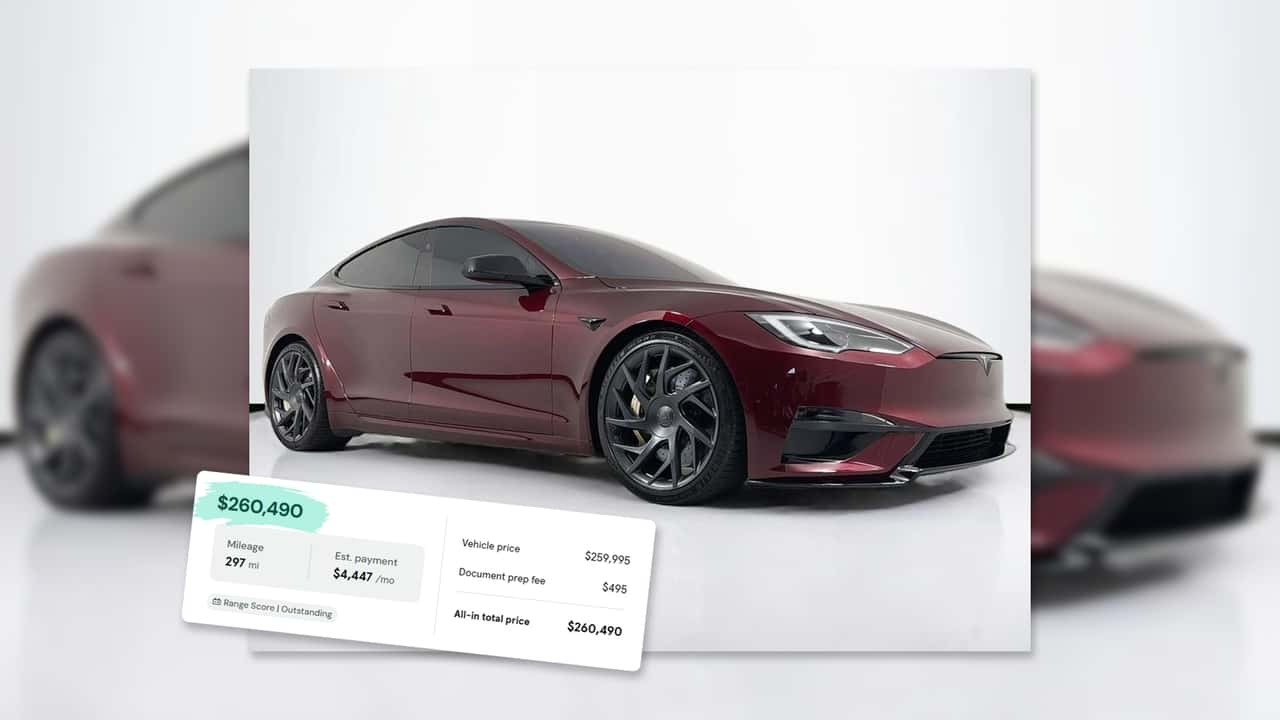 Someone Is Already Trying to Flip One of the Last Tesla Model Ss Built