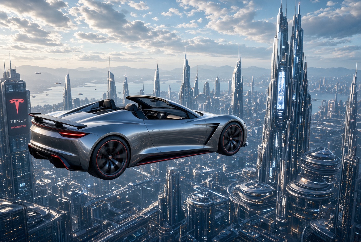 Elon Says Flying Cars Are Coming
