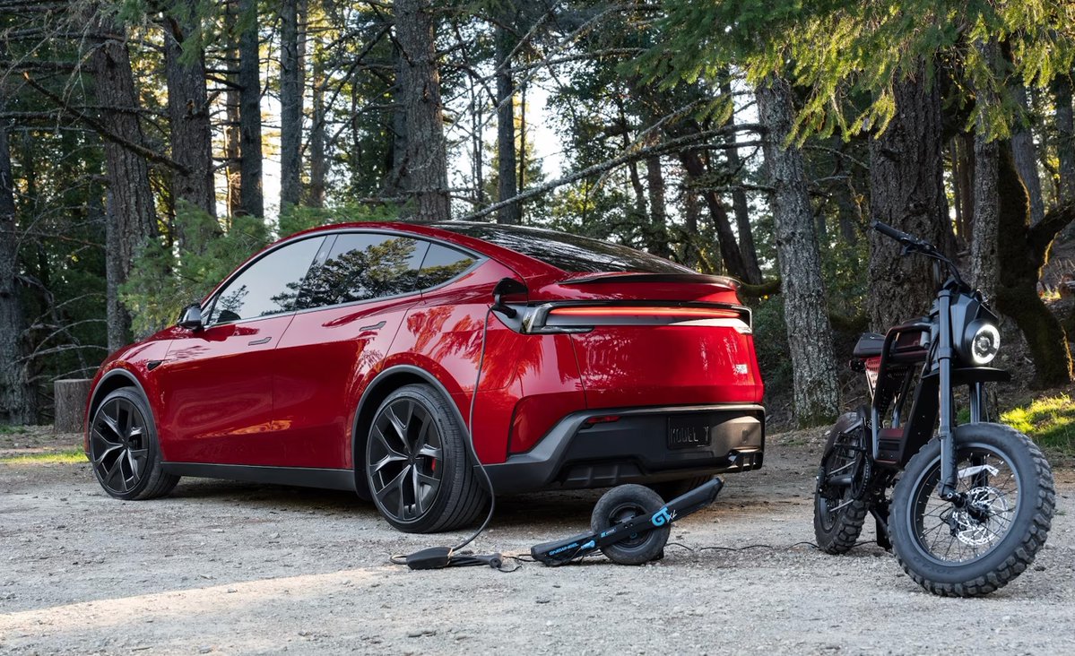Tesla Launches V2L Outlet Adapter For Model Y in the USA