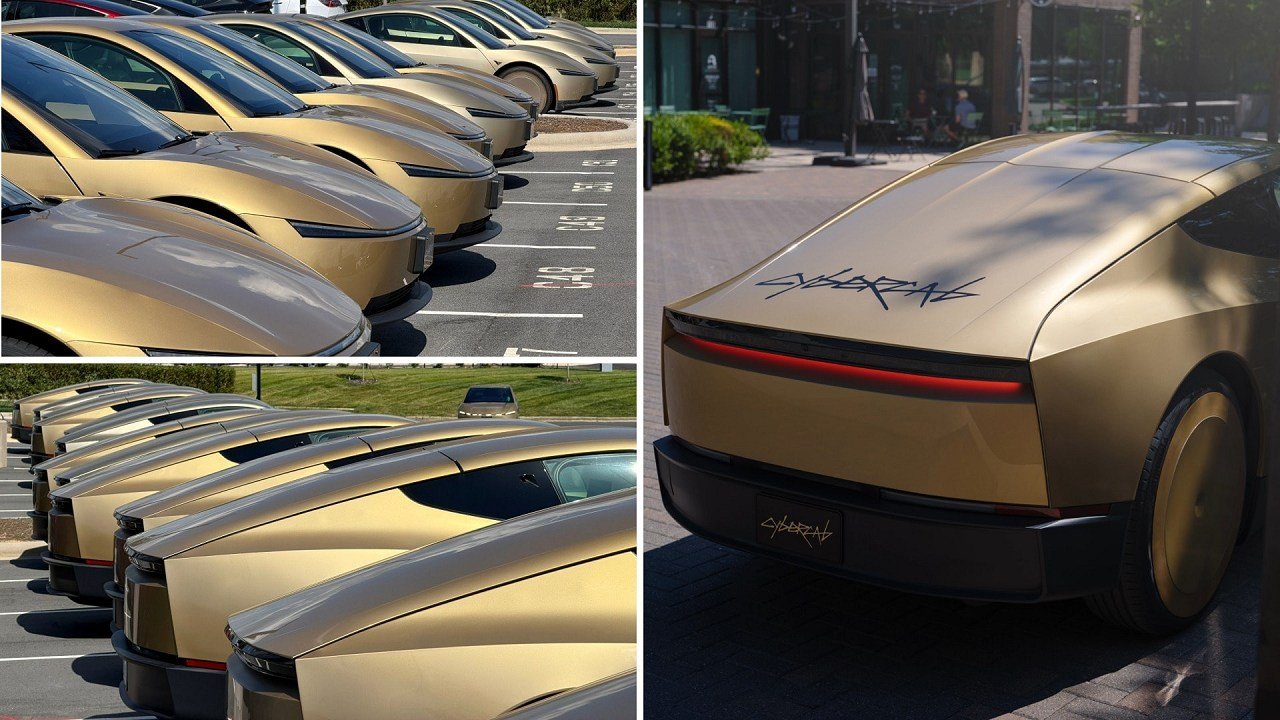 Tesla Robotaxi Fleet Gets a Brain Upgrade Ahead of Cybercab Launch Event