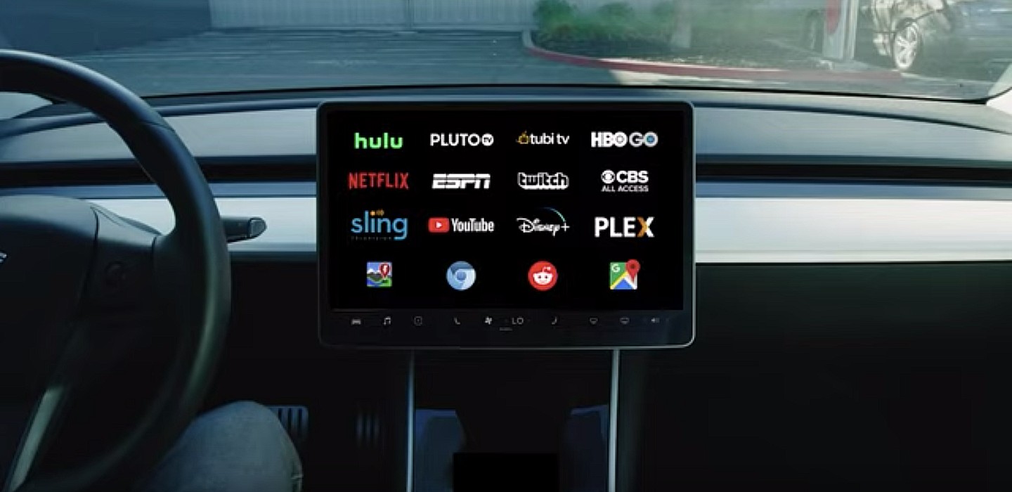 Tesla Theater Will Be Getting Plenty More Streaming Platforms