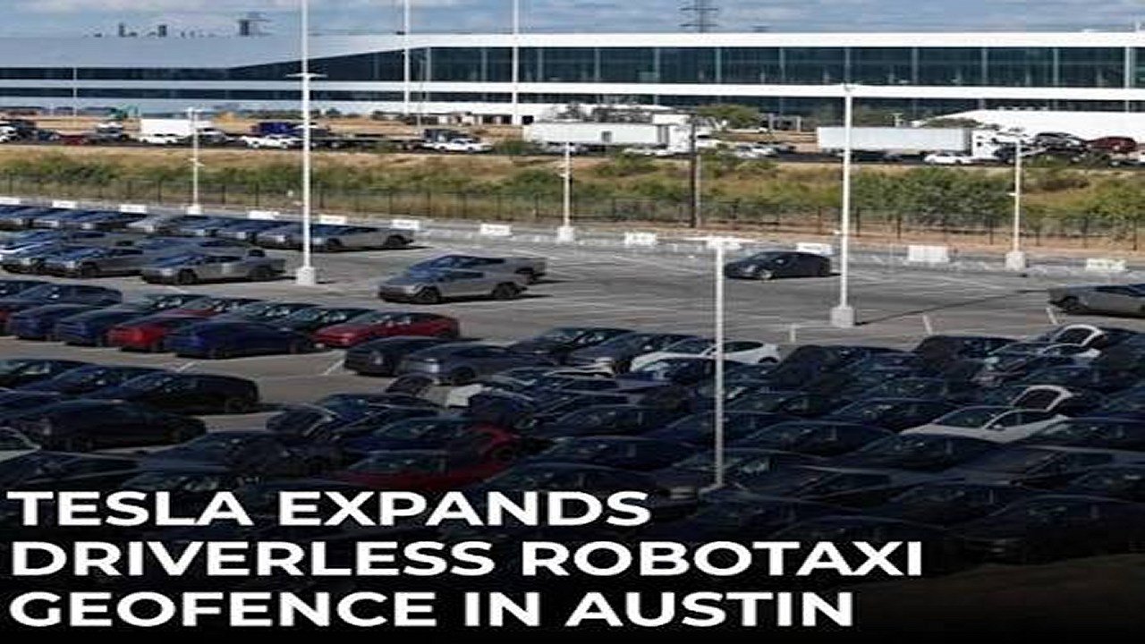 Tesla Expands Driverless Robotaxi Geofence in Austin