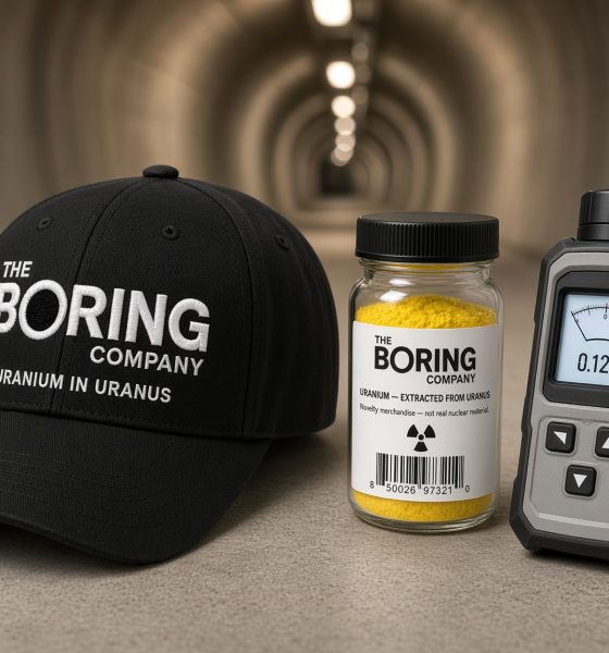 Elon Musk’s next Uranium in Uranus merch is Boring Company’s weirdest tease yet