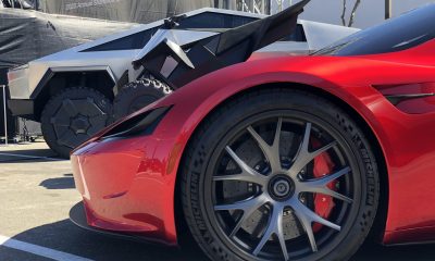 Tesla hints at new Roadster design in surprise clip