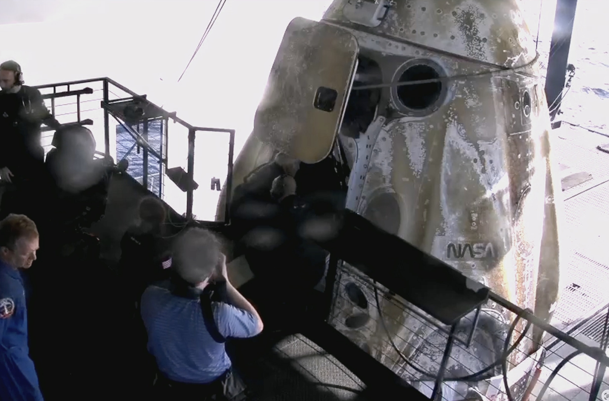 SpaceX Brings Four Astronauts Home After Eight Months in Space