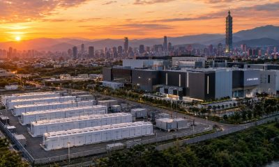 Taiwan Power Firm Bets Big on Tesla Megapacks