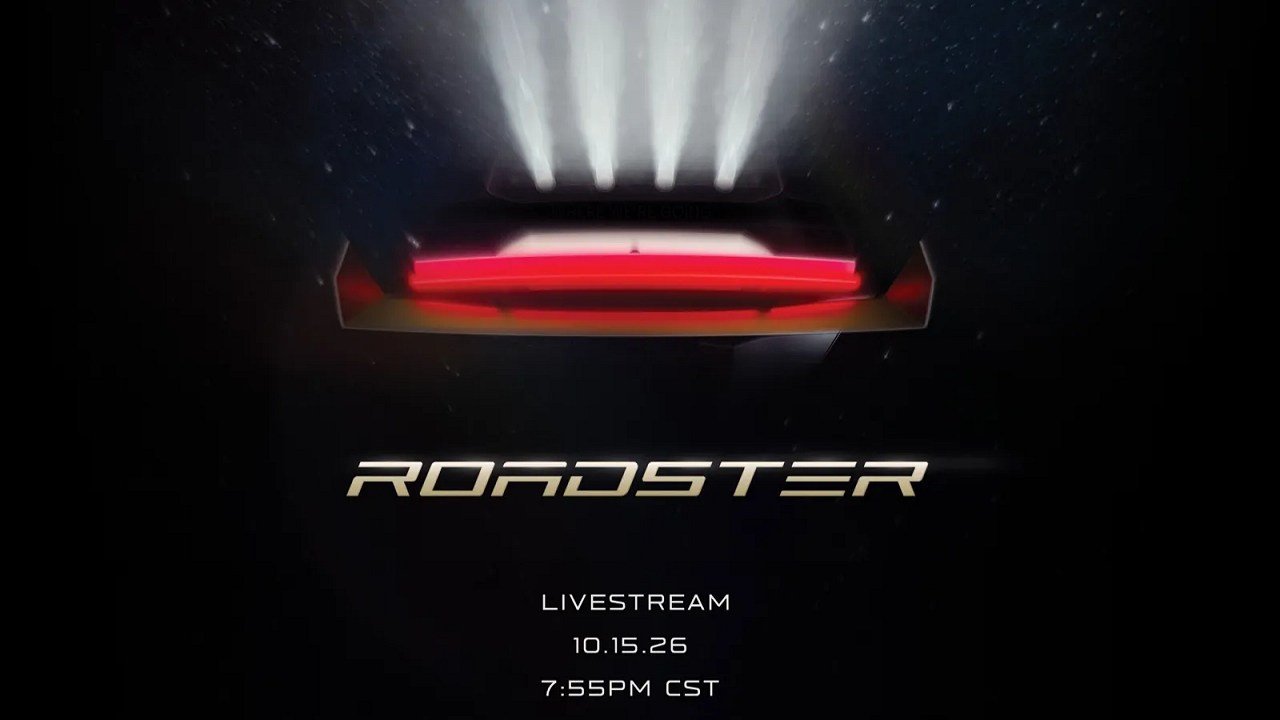 Tesla Roadster Livestream Revealed
