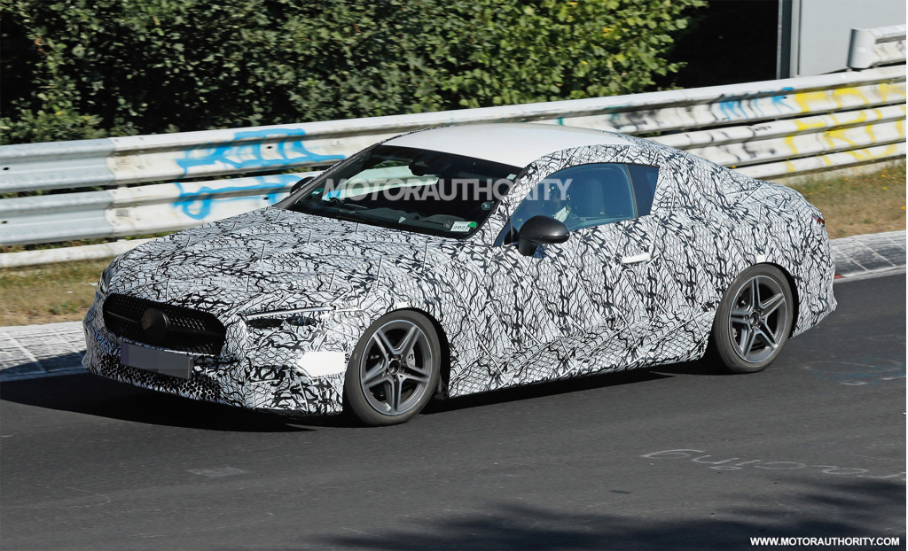 2024 Mercedes-Benz CLE-Class spy shots and video: New nameplate to replace C- and E-Class coupes
