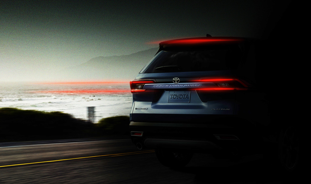 2024 Toyota Grand Highlander teased ahead of Feb. 8 debut