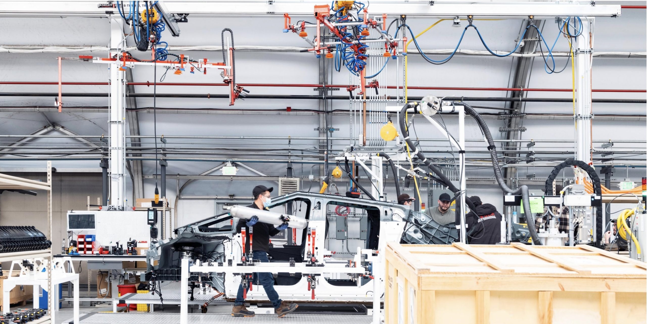 Tesla Cybertruck Pilot production line is up and running at Giga Texas