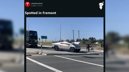 Tesla Cybertruck Spotted In Fremont Looking More Refined Than Ever