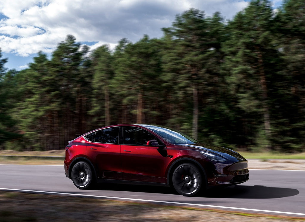 Tesla Announces Start of Deliveries of Midnight Cherry Red Model Y