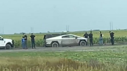 Video Shows Tesla Cybertruck Stuck In A Field In Rural Texas
