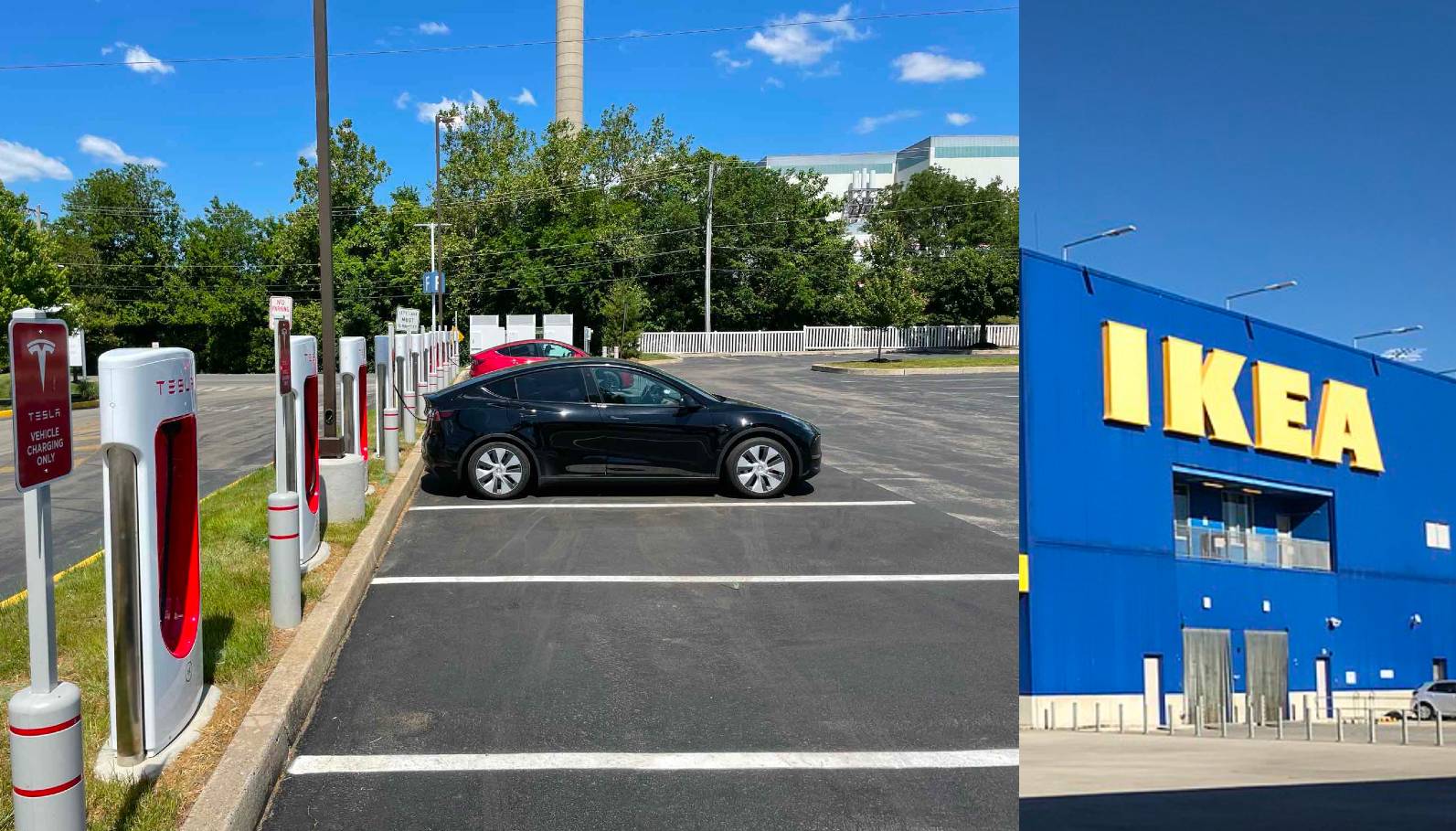 Tesla Supercharger station goes live at IKEA in Conshohocken Pennsylvania