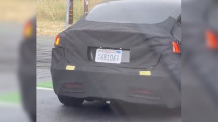 Tesla Model 3 Project Highland Spy Shots Reveal New Headlights Tail Lights