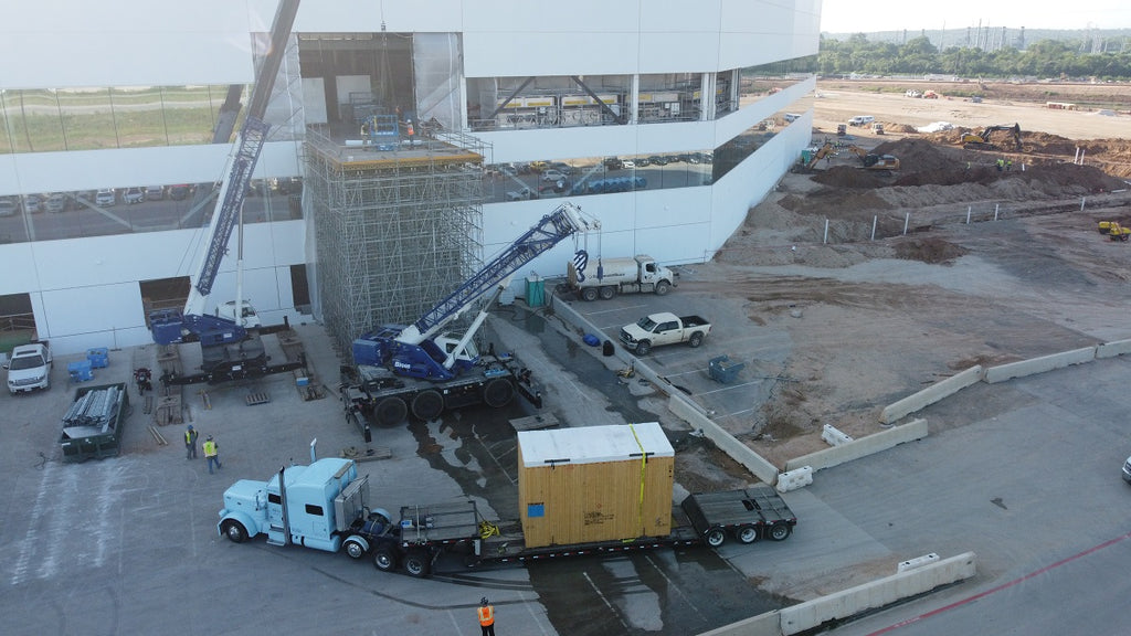 Tesla Giga Texas Receives Sheet Metal Bending Machine Possibly for Cybertruck Production