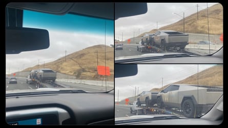Multiple Tesla Cybertrucks Spotted With And Without Camo