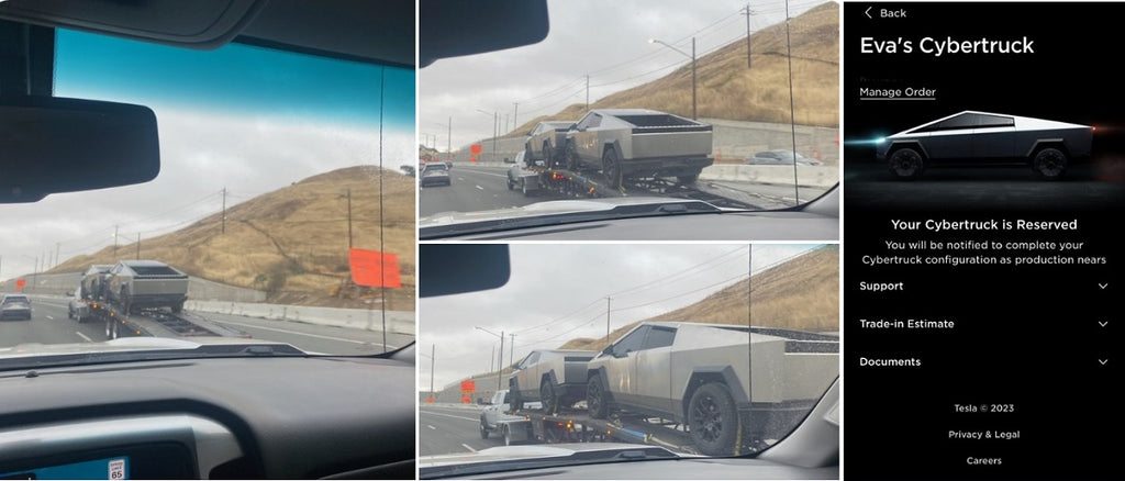 Tesla Cybertrucks Spotted in California as Reservation Confirmation Sent to Customer