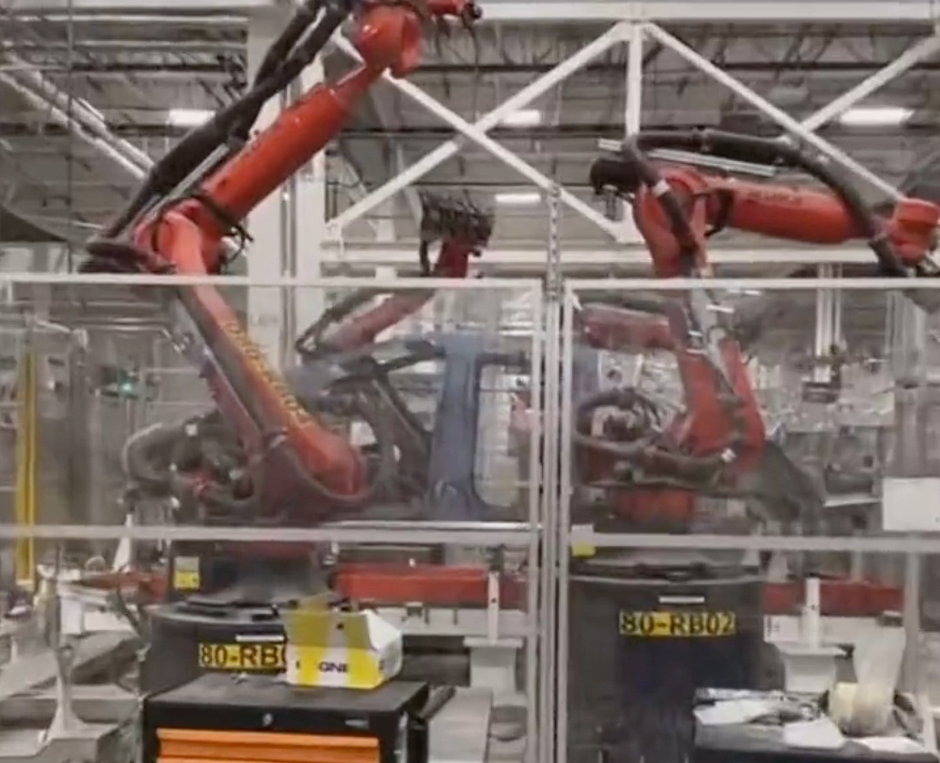 Tesla Cybertruck production at Giga Texas seen in new leaked video