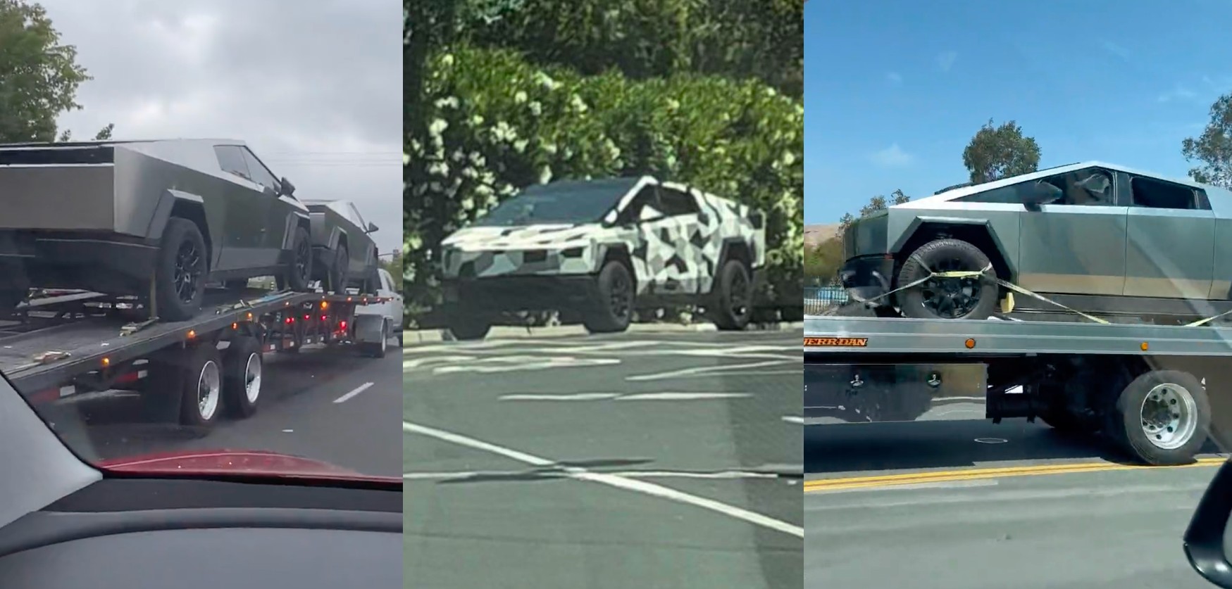 Multiple Tesla Cybertrucks sighted as anticipation builds for initial production