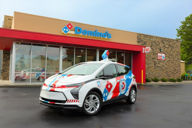 Domino’s pledges to expand Chevy Bolt EV delivery vehicle fleet