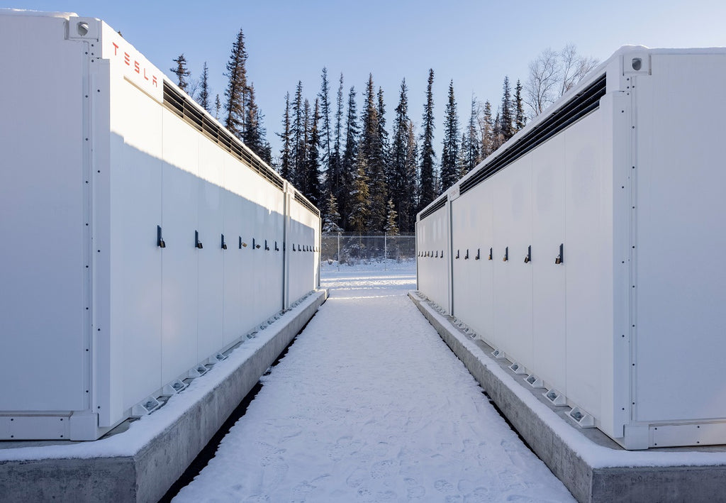 Tesla Megapacks Form Big Battery System in Alaska