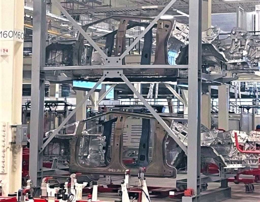 Tesla Cybertruck Bodies Photo Leaks Online