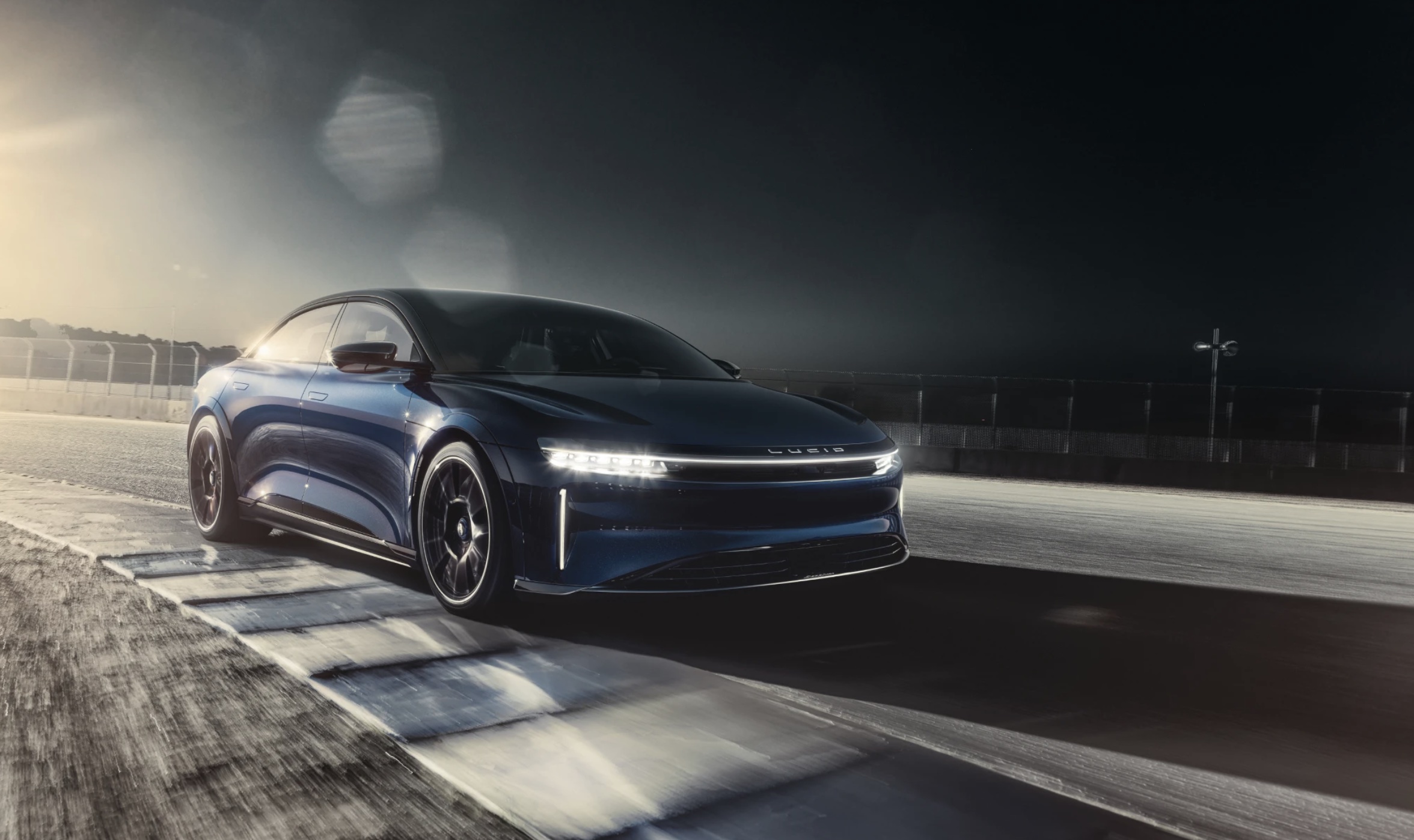 Lucid Air Sapphire production teased in recent update