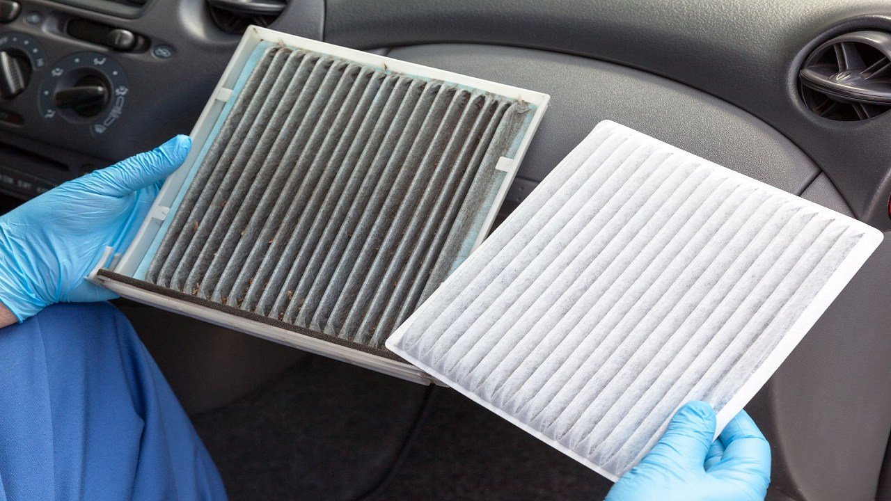 How do I change the cabin air filter in my car?